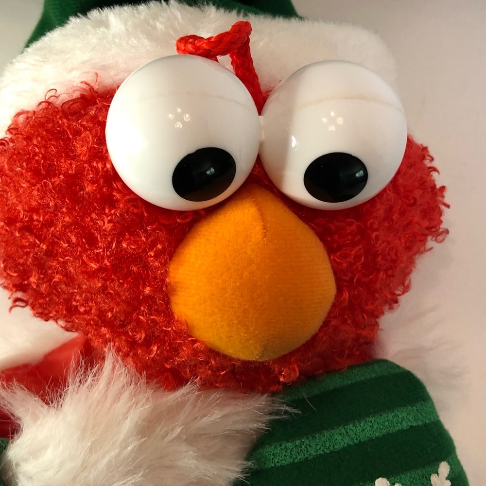 Kurt Adler 2012 Sesame Street Elmo Happy Holidays Christmas Stocking Plush Toy